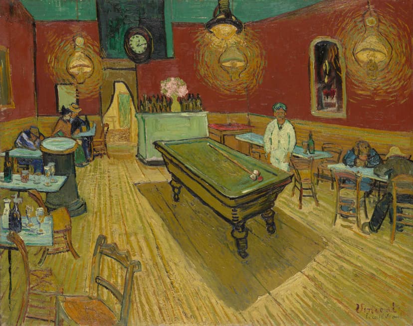 O Terraço do Café à Noite, de Vincent van Gogh